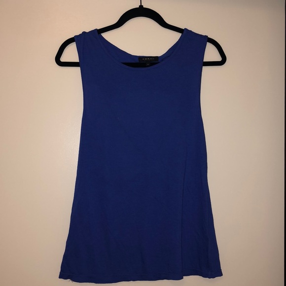Koral Activewear Blue Aura Tank - Picture 3 of 6